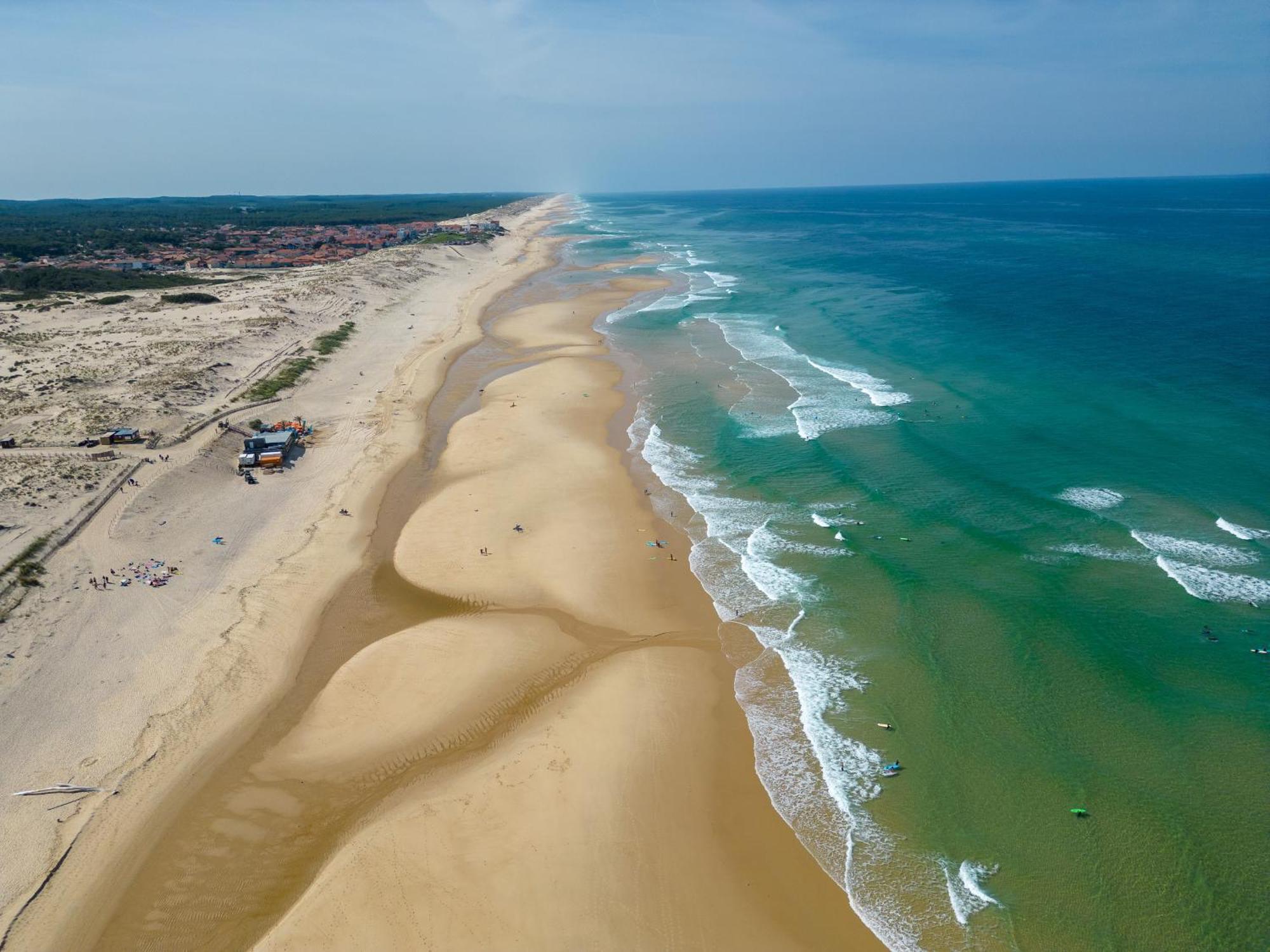 Appartement A Deux Pas De La Mer, Biscarrosse Plage - 4 Pers. - Terrasse Et Parking Inclus - Fr-1-319-447 المظهر الخارجي الصورة